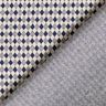 Romaniet jersey Mini diamanten – lichtbeige/marineblauw,  thumbnail number 4
