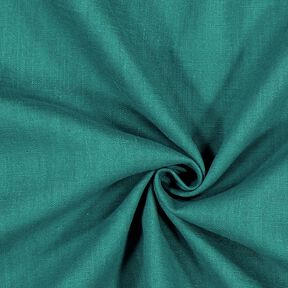Linnen stof Ramee mix medium – blauwe spar, 
