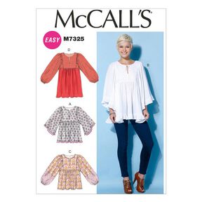 tuniek, McCalls 7325 | 42 - 50, 