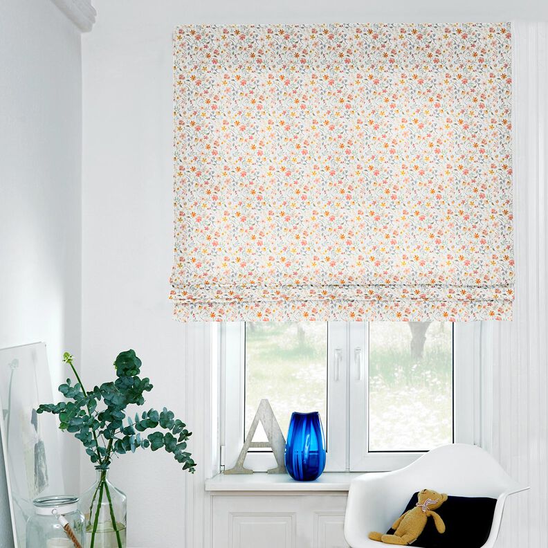 Mousseline/dubbel gehaakte stoffen Kleurrijke bloemenweide Digitaal printen | Poppy Fabrics –, image number 6