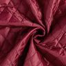 Gewatteerde voering Rhombus – bordeauxrood,  thumbnail number 4