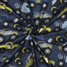 Katoenpopeline Monstertrucks | Poppy Fabrics – marineblauw,  thumbnail number 3