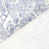 Katoenen stof Mini Pastorale 280 cm – blauw,  thumbnail number 3