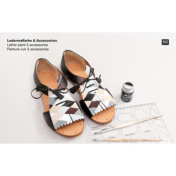 Leren verfkleur [20 ml] | RICO DESIGN - vergelen,  image number 3