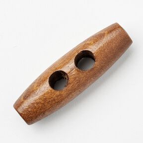 Houten knevelknop [40 mm] – karamel, 