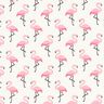 Gecoate katoen flamingo,  thumbnail number 1