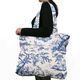 Decostof Canvas Antike 280 cm – koningsblauw/wit,  thumbnail number 8