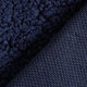 Sherpa effen – marineblauw,  thumbnail number 4