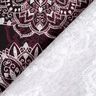 Katoenjersey Mandala‘s | Glitzerpüppi – merlot/zilvergrijs,  thumbnail number 4