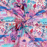Katoenpopeline Sunshine Digitaal printen | Nerida Hansen – lavendel/donkerrood,  thumbnail number 3