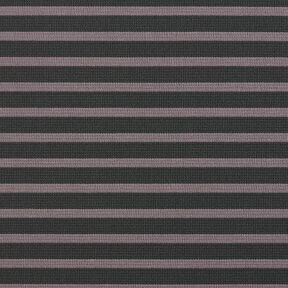 Jacquard jersey strepen – mauvegrijs/anthraciet, 
