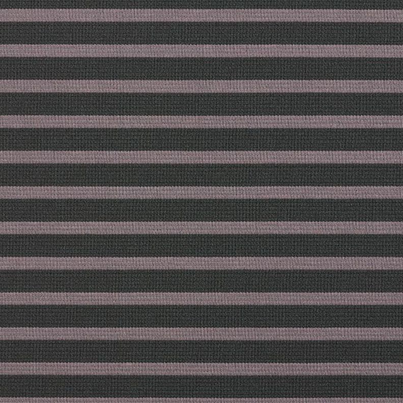 Jacquard jersey strepen – mauvegrijs/anthraciet,  image number 1