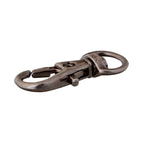 Karabijnhaak – oudoudzilver metalen metalen, 