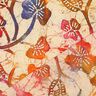 Viscosestof Batik bladeren – zand/oranje,  thumbnail number 4