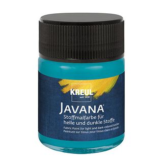 Javana Stofverfkleur voor lichte en donkere stoffen [50ml] | Kreul – turkooisblauw, 