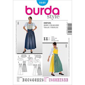 Dirndl, Burda 8448, 