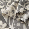 Paisley en bloemen van crêpestof – grijs/wit,  thumbnail number 3
