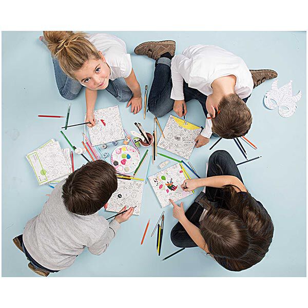 Knutselset Kleurplaten voor kinderen | Rico Design, image number 3