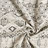Gebreid bouclé ikat-patroon – grijs/wit,  thumbnail number 3