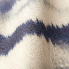 Outdoorstof Canvas Batik – zand/nachtblauw, 