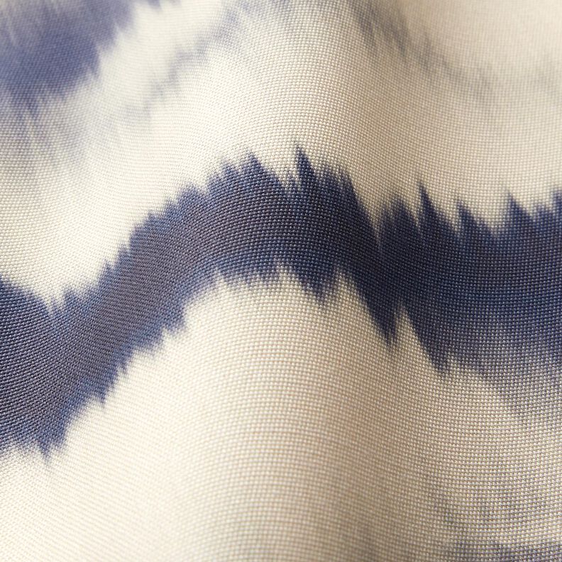 Outdoorstof Canvas Batik – zand/nachtblauw,  image number 3