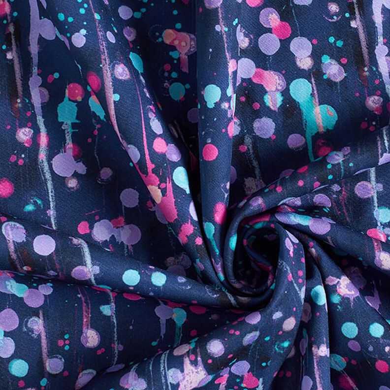 Softshell lopende spetters Digitaal printen – marineblauw/intens roze,  image number 4