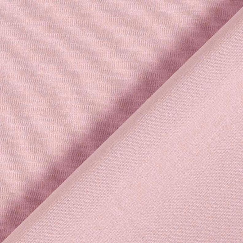 Katoenjersey medium effen – licht oudroze,  image number 5