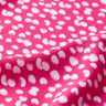 Badpakstof mini stippen – intens roze/wit,  thumbnail number 2