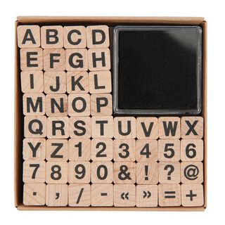 Stempelset ABC & Cijfers I | Rico Design, 