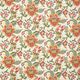 Decostof Canvas oosterse bloemenornamenten 280 cm – natuur/groen,  thumbnail number 1