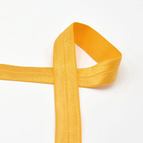 Elastisch bandje (rubberen vouw) glanzend [20 mm] – goud, 