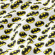 Cretonne Licentiestof Batman logo | DC Comics – wit,  thumbnail number 2