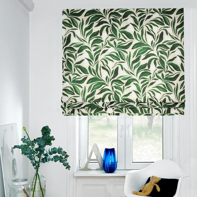 Decostof Canvas geavanceerde planten – donkergroen/natuur,  image number 8