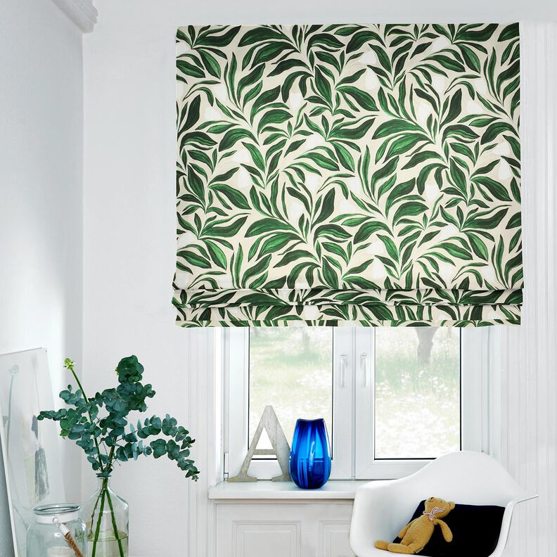 Decostof Canvas geavanceerde planten – donkergroen/natuur, image number 8