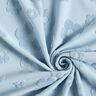 Badstof jersey Bloemen – zilverblauw,  thumbnail number 3
