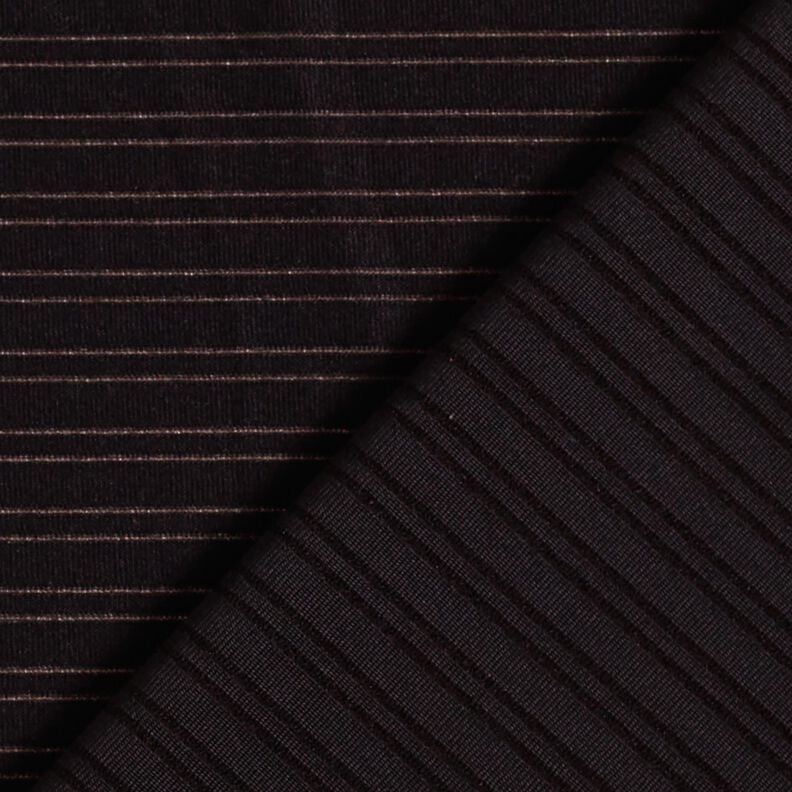 Etskant jersey strepen – zwart,  image number 4