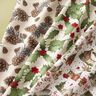 Decostof Canvas Winters dorp – wit/donkerrood,  thumbnail number 5