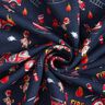 Sweatshirt geruwd Honden van de brandweer – nachtblauw,  thumbnail number 3