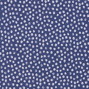 Katoenjersey kringen – indigo, 