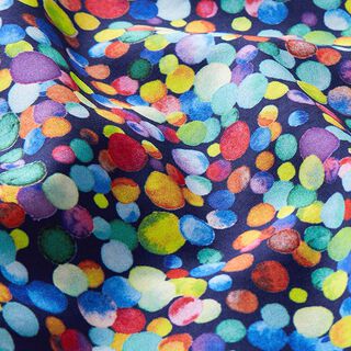 Softshell Kleurrijke confetti Digitaal printen – marineblauw/kleurenmix, 