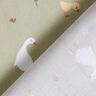 GOTS Katoenpopeline schattige ganzen en kuikens | Poppy Fabrics – greige,  thumbnail number 4