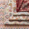 Decostof Half panama Kelim tapijt – karmijnrood,  thumbnail number 6
