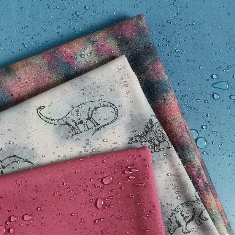 Softshell Abstract patroon – anthraciet/druif,  image number 6
