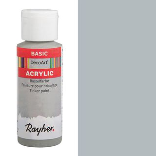 Acryl knutselverf [ 59 ml ] – lichtgrijs, 