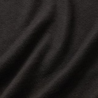 Gekreukt jersey Effen – zwart, 