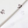 GOTS Katoenjersey schattige wasberen Digitaal printen – ivoor,  thumbnail number 4
