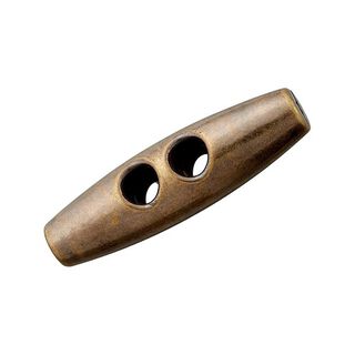 Knevelknoop, polyester gemetalliseerd – zilver, 