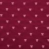 Babyrib geborduurde strikken | Poppy Fabrics – karmijnrood,  thumbnail number 1