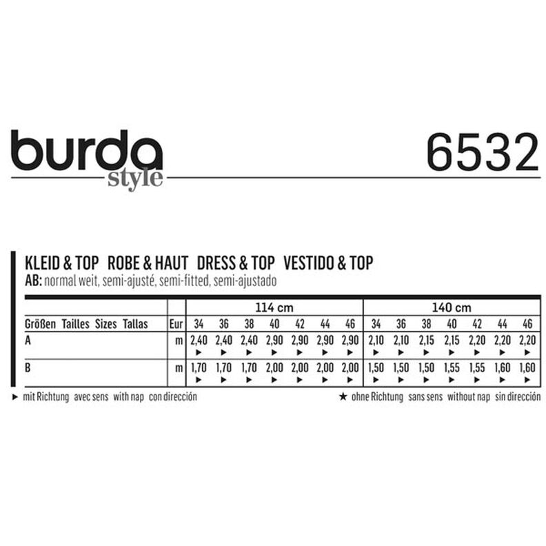 jurk, Burda 6532,  image number 4