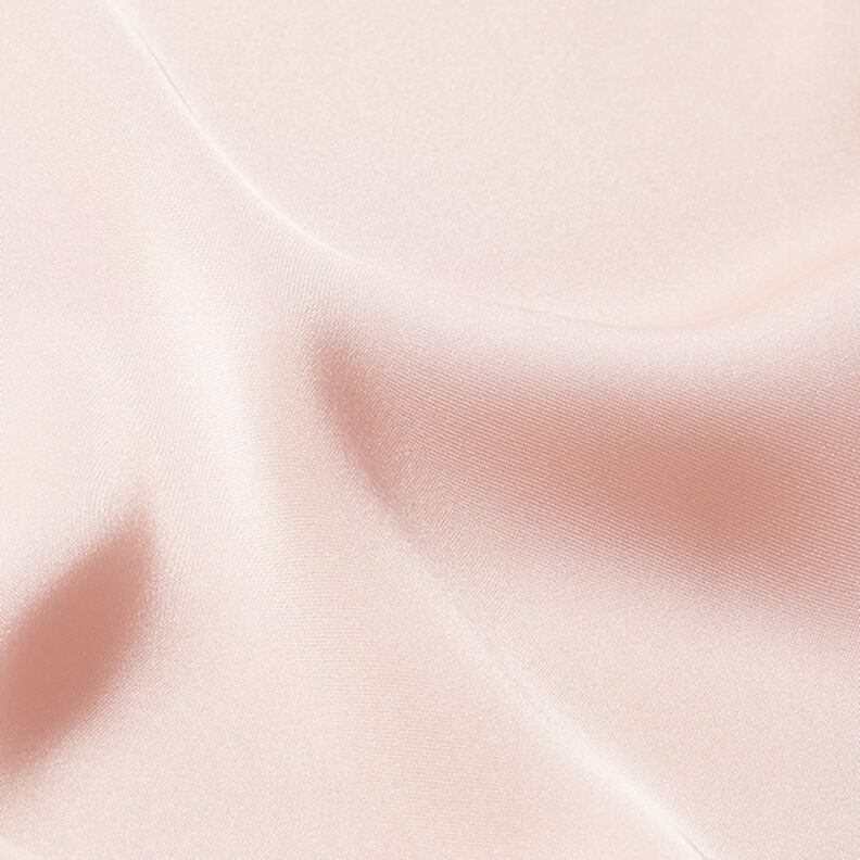Polyester satijn effen – roos,  image number 2